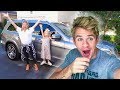 I got PAYBACK on Sav and Everleigh with a NEW CAR prank!!! (They were so mad)