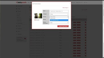 Change Pricing Template On Existing Images - Instaproofs
