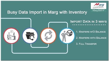 How to Import Data from Busy to Marg ERP [English]