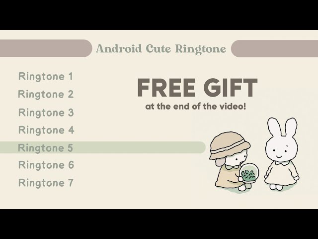 Kceemd | NO VOICE cute Ringtone For Android Users class=