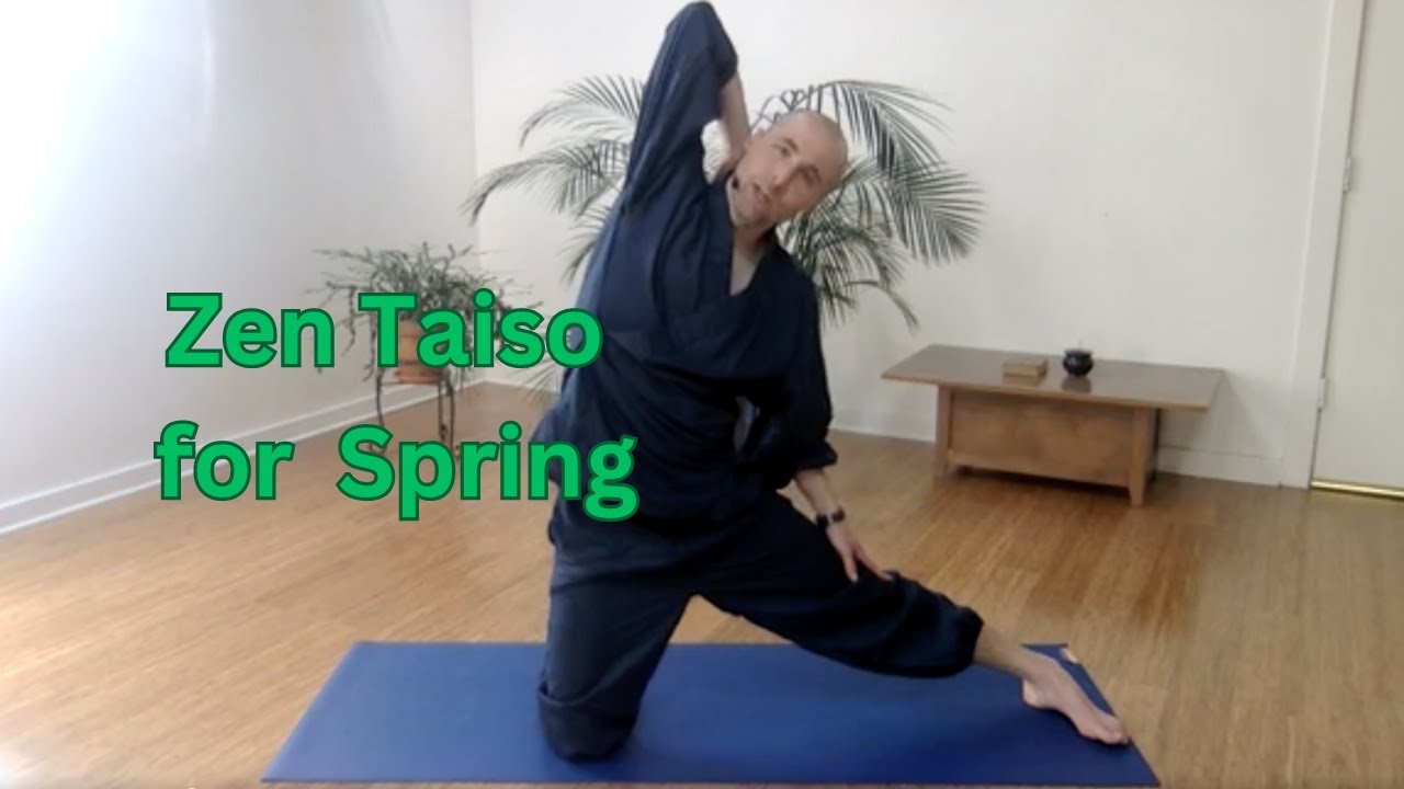 Zen Taiso for Spring - 20 minutes - YouTube