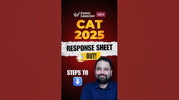 CAT 2025 Response Sheet OUT! How to Download? Score vs Percentile, Answer Key & Expected Cut-Offs