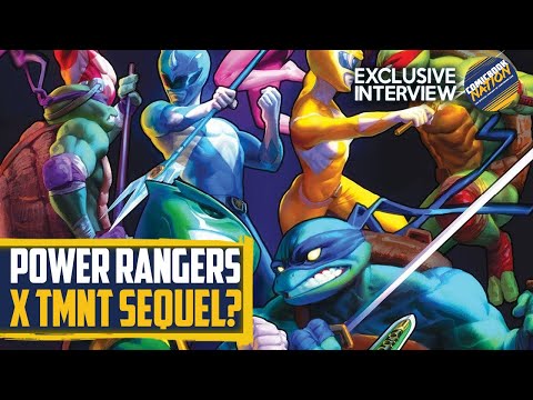 Power Rangers/Teenage Mutant Ninja Turtles CROSSOVER SEQUEL?! – Writer Ryan Parrott