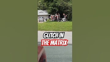 Glitch In The Matrix - Backwards Man In The Ghetto #matrix #glitch #reality #confused