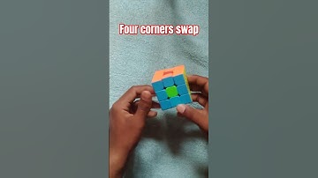 #making (4 corners swap pattern ) with 3*3 Rubik
