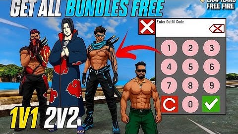 GET ALL BUNDLES FREE 🤯 | HOW TO USE CODE SYSTEM 🤔 | 1V1, 2V2 OB48 BUNDLES IN CRAFTLAND HN SHRI