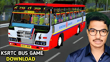 💥KSRTC BUS GAME DOWNLOAD | Bus Simulator Indonesia! BUSSID KSRTC MOD