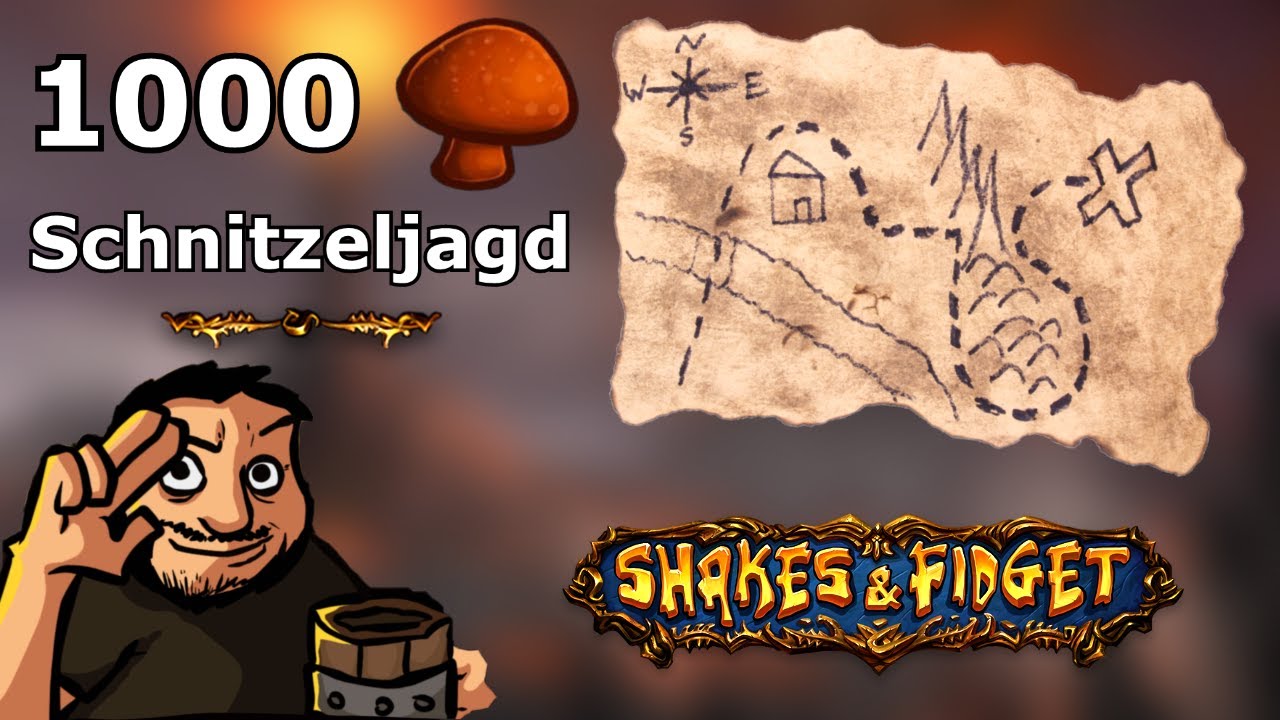 Shakes & Fidget - 1000 Pilze Schnitzeljagd in SF! *1014 SFGame