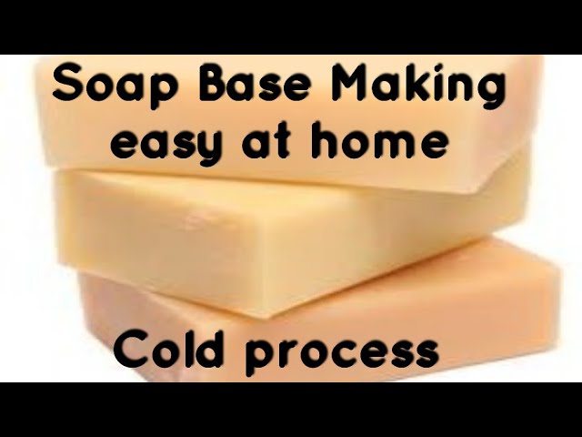 Soap base Making easy at home🧽🧽 