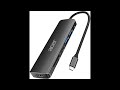 Acer 7 in 1 USB C Hub Review Power Delivery HDMI Data Slots