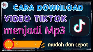 cara download video tiktok jadi mp3