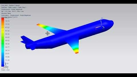 NX Unigraphics Finite Element Analysis® Boeing 737