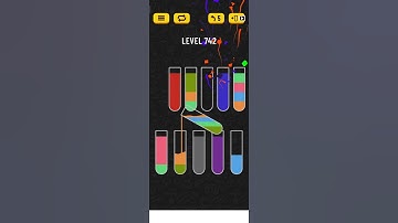 water sort puzzle - level 742