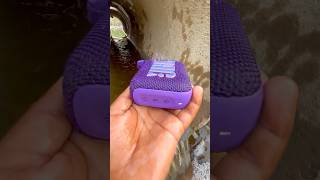 JBL Go4 Bluetooth speaker 🔊 here is the breakdown of its battery 🔋 life water 💦 test bass