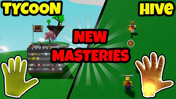Everything you need to know about TYCOON + HIVE MASTERIES | Slap battles roblox