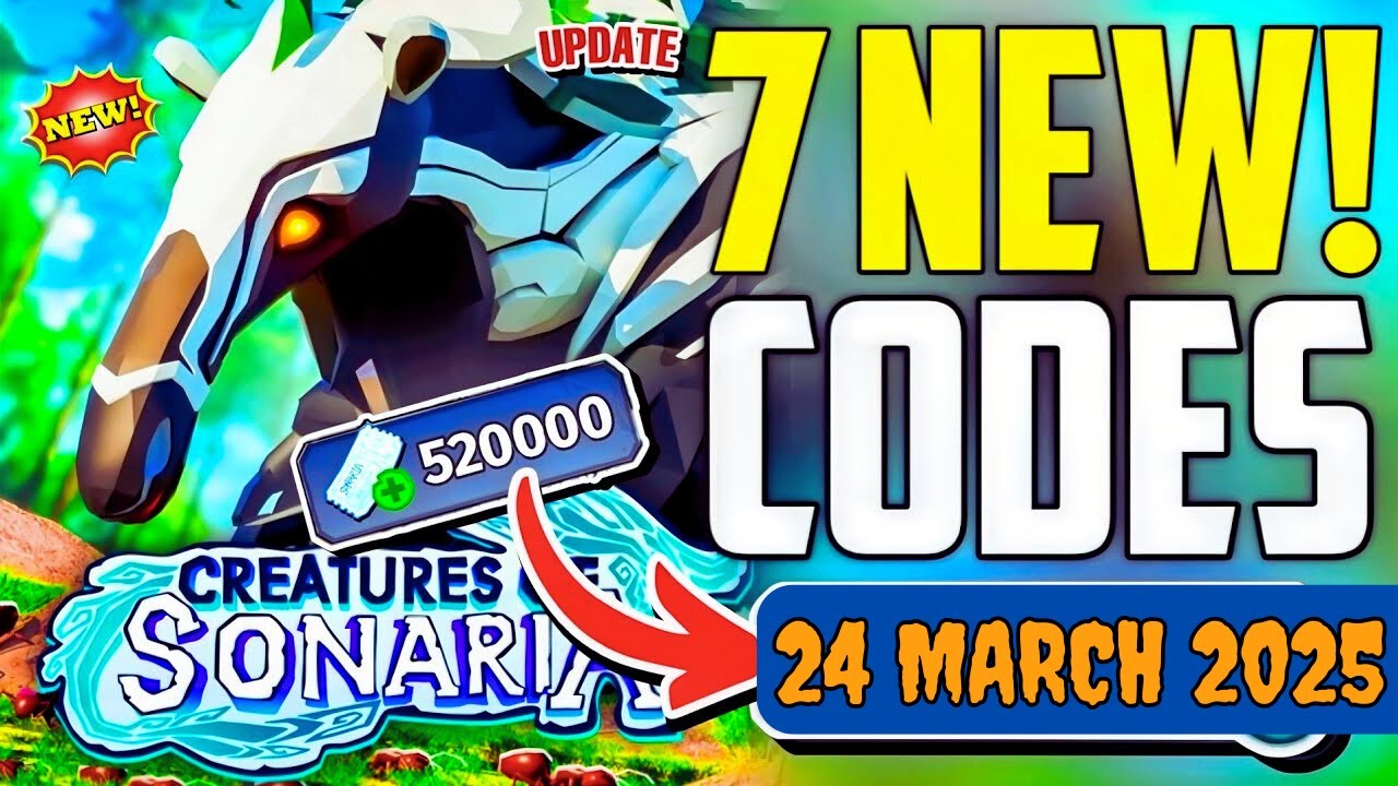 Spring PT2 CODE CREATURES OF SONARIA CODES 2025 ROBLOX 