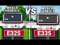 Weber genesis e325 vs e335  ace hardware