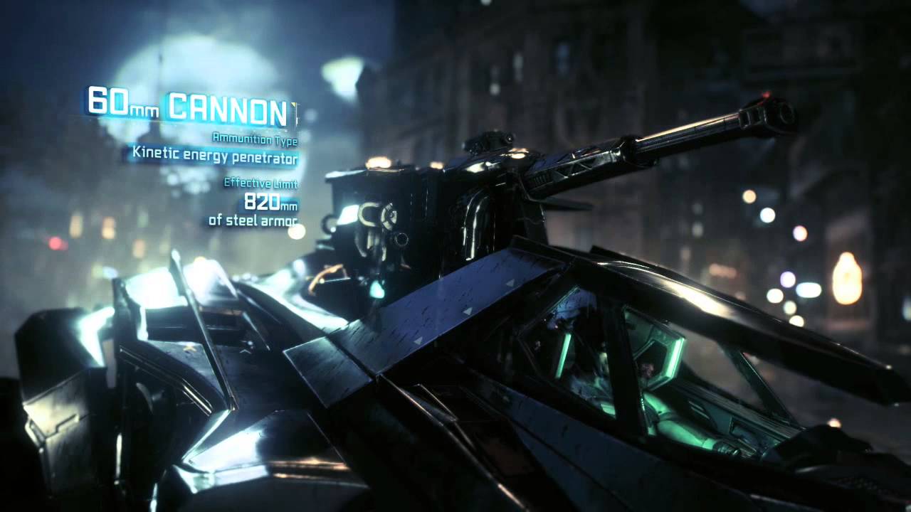 Batman: Arkham Knight – Batmobile Battle Mode PS4 Gameplay trailer