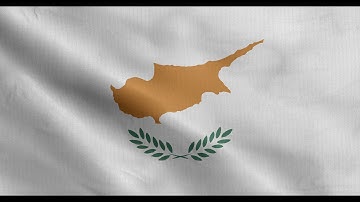 Cyprus waving flag 4k loop free download