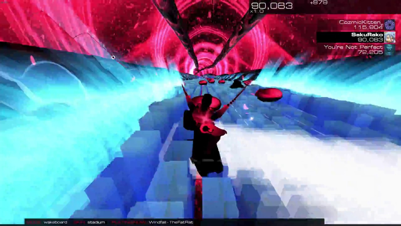 TheFatRat - Windfall // Audiosurf 2 [4K60fps]