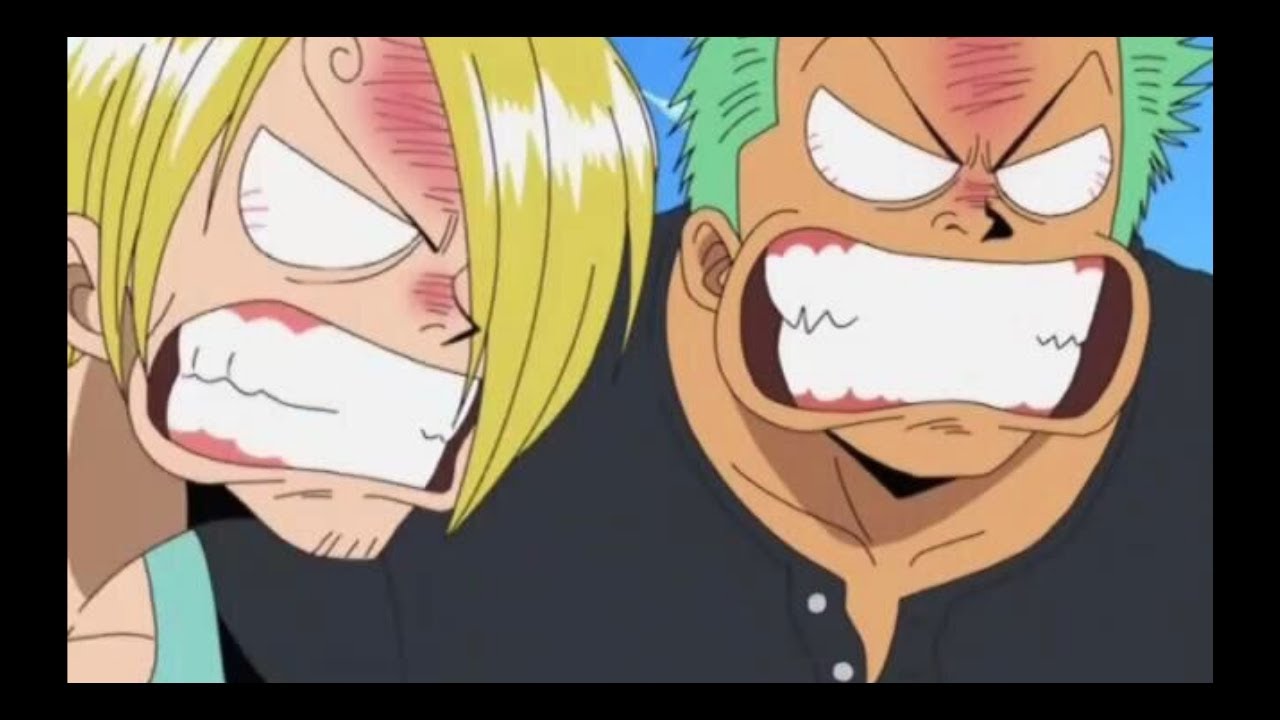 One Piece Funny Moment (Zoro And Sanji) - YouTube.