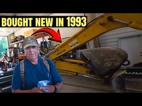 Saving Dad's 1993 Komatsu Excavator