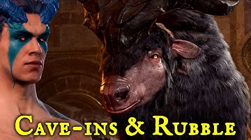 Baldurs Gate 3 - Ways on How to Destroy Cave-Ins & Rubble Fast & Easy Way - Explosives vs Deep Rothe