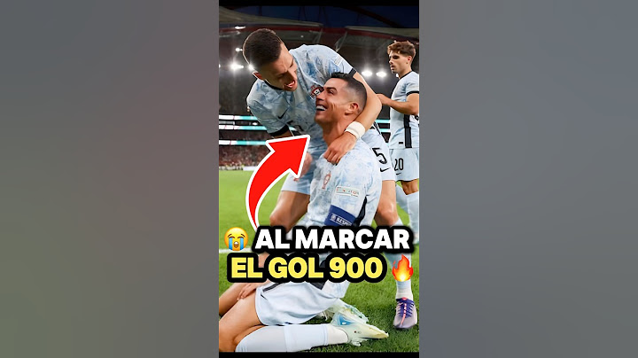 Cristiano Ronaldo Celebró Entre Lágrimas Su Gol Número 900 😭