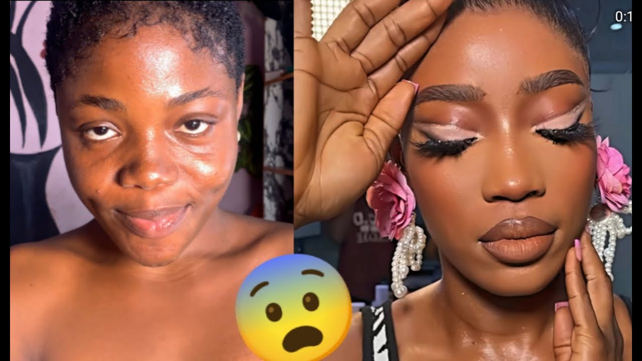 WATCH ME😨DO MY MAKEUP LIKE BIBYONCE THE (CELEBRITY MAKEUP ARTIST) ??😨🥵🔥 CAN I? Makeup TUTORIAL