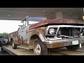 1978 Ford F100 First Start in 15 Years