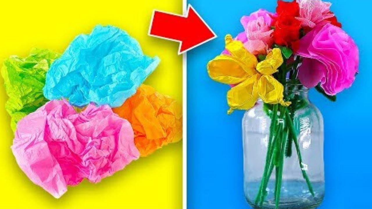 Flower Crafts - Over 100 Fabulous Flower Crafts To Delight Your