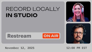 Record Locally in 4K — Internet-Proof Quality | Live Demo & Q&A