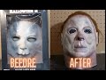 Walmart michael myers halloween ii mask rehaul diy tutorial