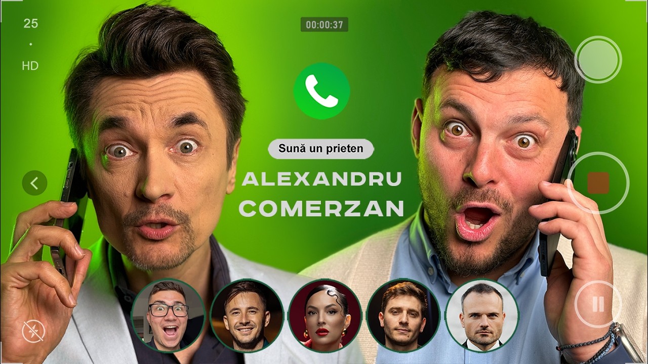 SUNĂ UN PRIETEN cu Alexandru Comerzan și prietenii săi: Cristian Cebotari, Tatiana Turtureanu  ș.a