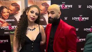 PWI Catches Up with Samantha Irvin & Ricochet on the “Love & WWE” Red Carpet