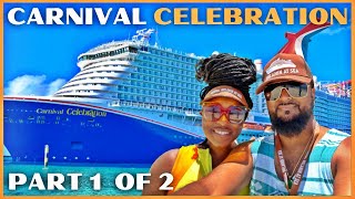 Boarding Carnival Celebration! Cruising with Kids aboard Carnival Cruise Line NEWEST SHIP! 4K