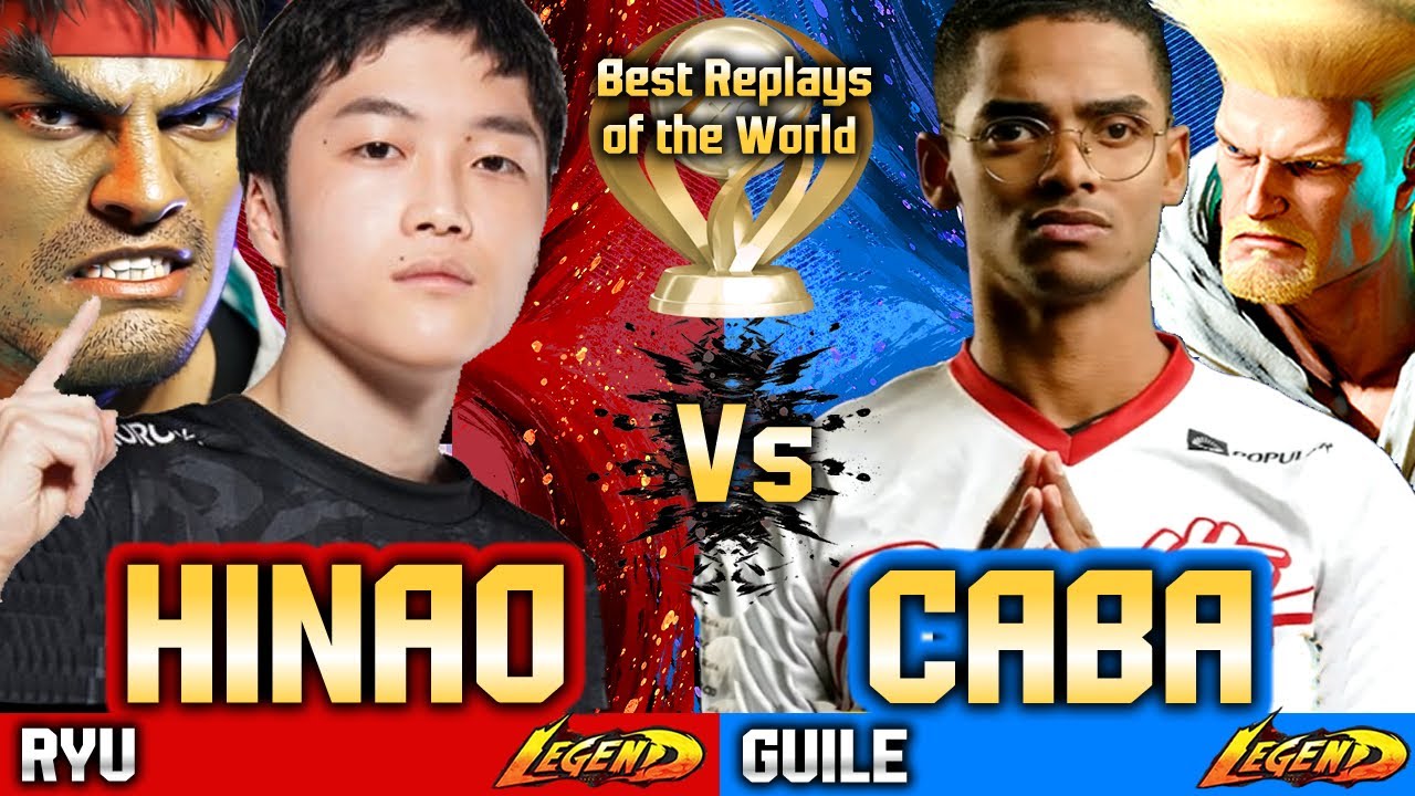 🔥SF6 Ryu (Hinao vs Caba)🔥Guile ▰ Street Fighter 6 High Level