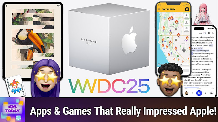 Apple Design Awards 2025 - CapWords, Feather, Taobao et plus encore !