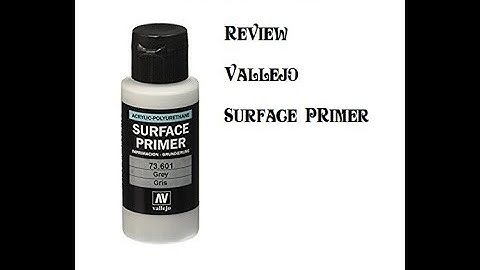 Vallejo Surface Primer (Airbrush) Review
