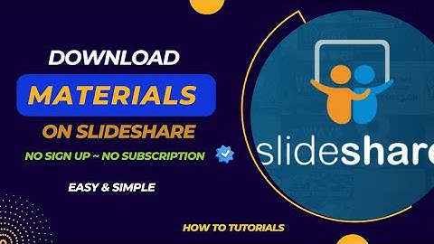 How to Download Slides on Slideshare Free | No Sign Up
