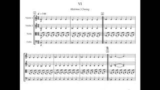 ontbijt Serie van aanvulling P. Glass - String Quartet N° 3 "Mishima" VI, played by Fabio G. Anastasi -  YouTube