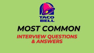 Celebrity Taco Bell Interview Questions and Answers for 2025 Wealth