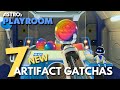 Astro's Playroom - All 7 NEW DLC Artifact Gatchas!