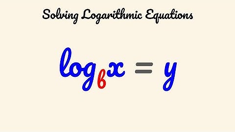 Solving Logarithmic Equations Part 2