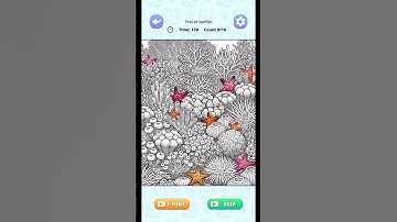 Annoying Brain Puzzle - Level 28 - Find all the starfish.