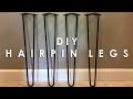 DIY Hairpin Table Legs