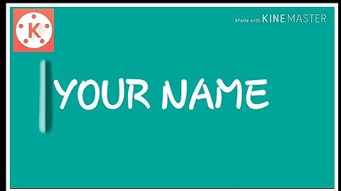 How-_ to Make_- Cut Out Text_ Effect in Kinemaster Kinemaster-_- Video Editing Tutorials Bangla