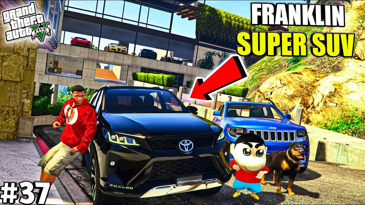GTA 5 Franklin Buying Super SUV For Garage With Shinchan & Chop in GTA 5 ! (GTA 5 mods) YouTube