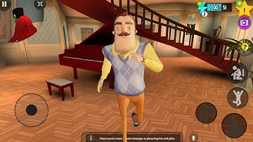 Hello Neighbor Enter In Mr Grumpy House - Scary Stranger 3d New Prank | Funny Android game