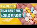 How Fluoroquinolone Antibiotics cause Achilles Tendinitis and Achilles Tears